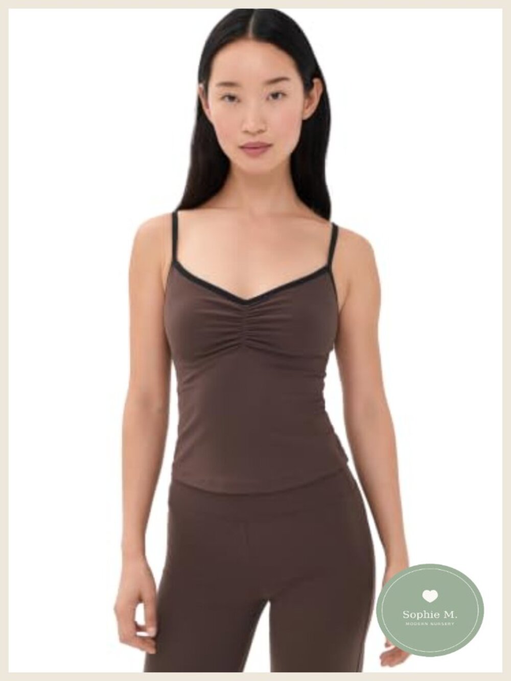 Year of Ours Studio Baby Tank Top Lightweight Stretch Activewear Jersey